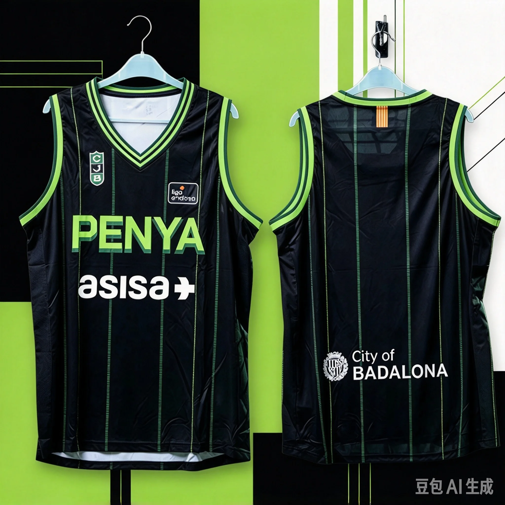 2026/27 Penya Joventut Badalona Basketball Jersey, Unisex Sleeveless Breathable Quick Dry Training Vest, Street Sports Tank