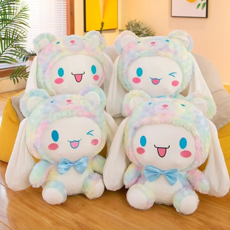 

Большой размер Sanrio Kawaii Cinnamoroll Собака Плюшевые игрушки Подушка Мягкие животные комфортные мягкие куклы Детский подарок на день рождения Мультяшные аниме игрушки