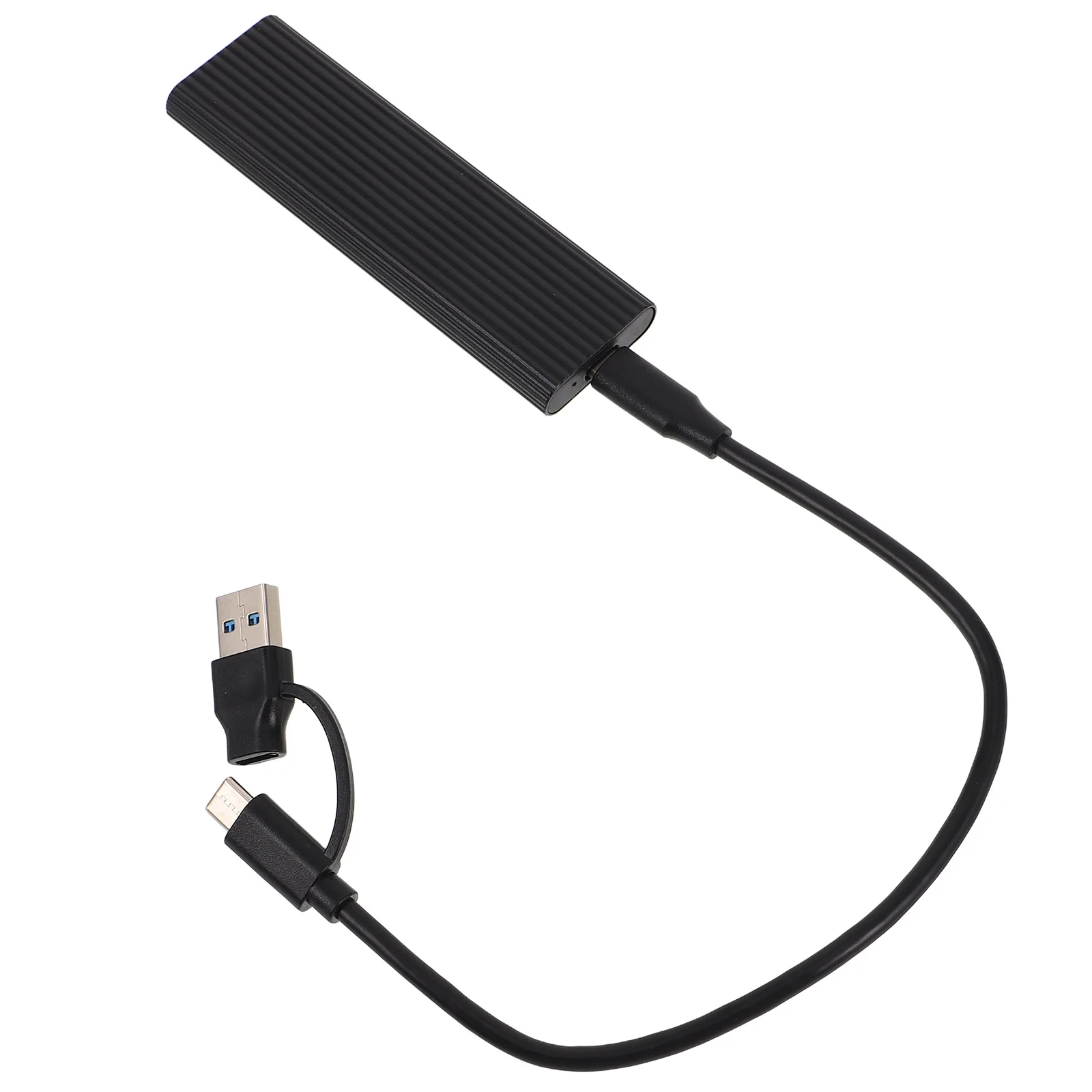 1 مجموعة Ssd الضميمة الألومنيوم حالة B + مفتاح نوع C Usb 3.1 محول محرك الحالة الصلبة الخارجية عالية السرعة المزدوج #5