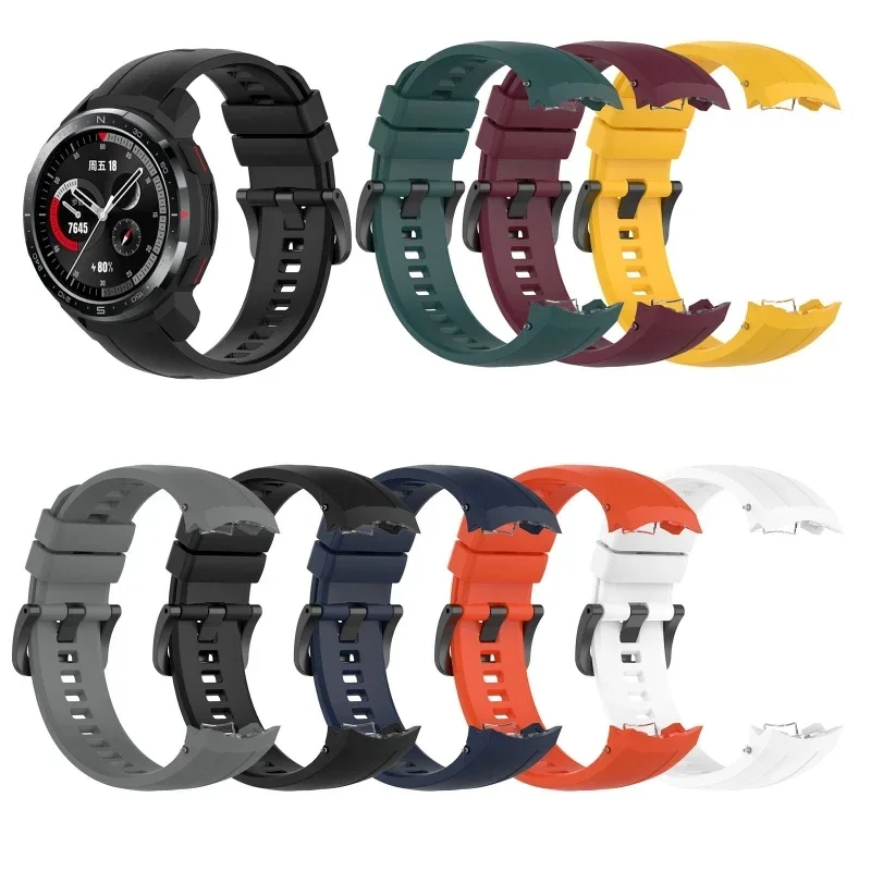 Silicone Wrist Strap for Huawei for Honor GS Pro for Smart Watch Replacement Bracelet For Honor GS