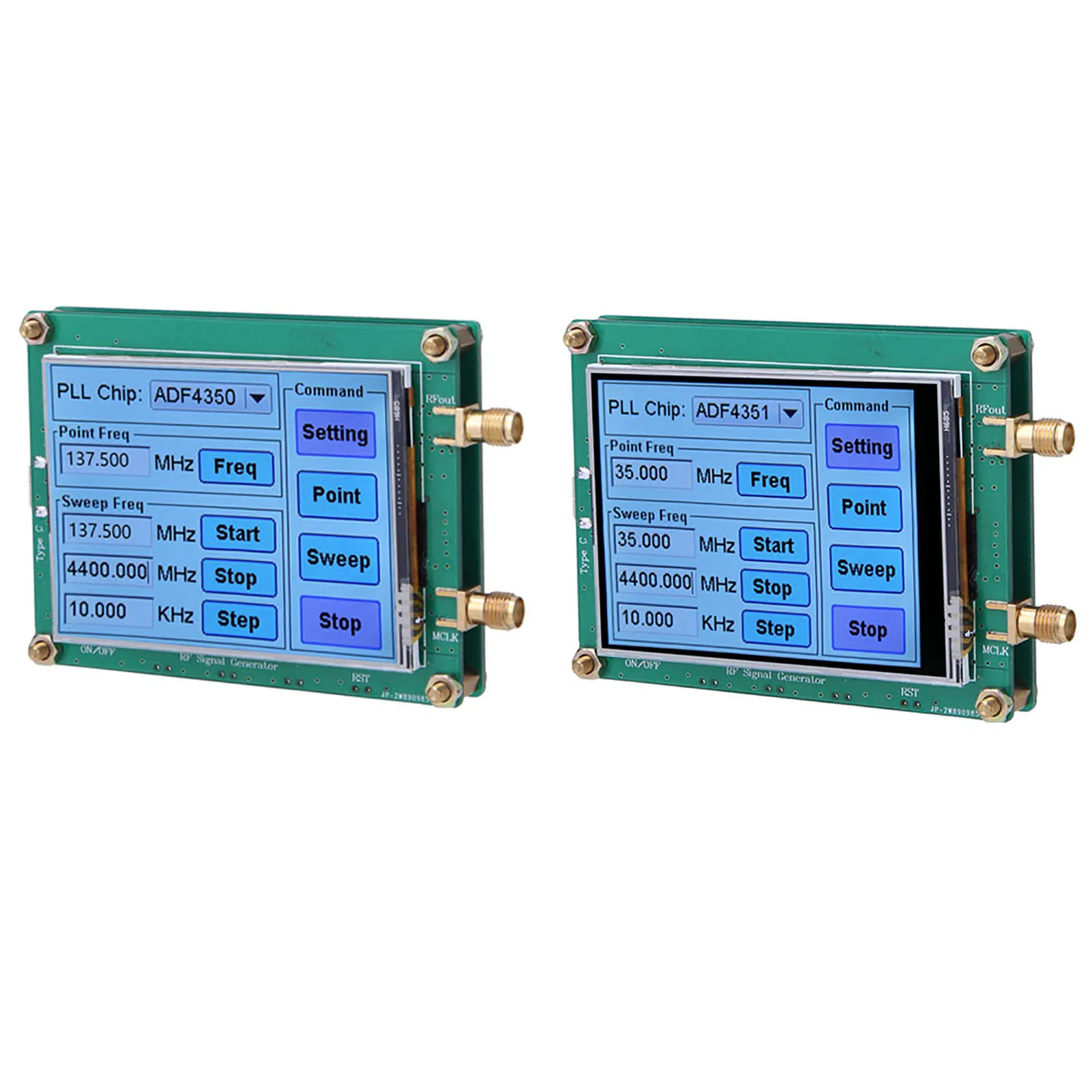 HF-Sweep-Frequenz PC-Steuerung mit Datenkabel ADF4350/ ADF4351 Generator Generator voll