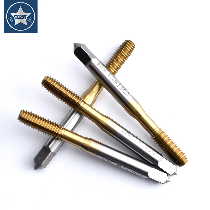 HSSE-M42 JIS Standard Metric Left Hand With Tin Roll Forming Tap M2 M2.3 M2.5 M3 M3.5 M4 M5 M6 M8 M10 Machine Screw Thread Taps