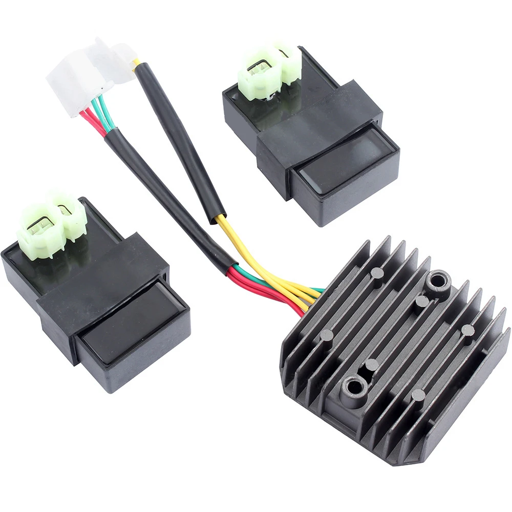 3pcs CDI Regulator Rectifier Kit Fit for Honda XL 600 V Transalp XRV 650 Africa CDI Regulator Rectifier Kit 30410-MS8-610