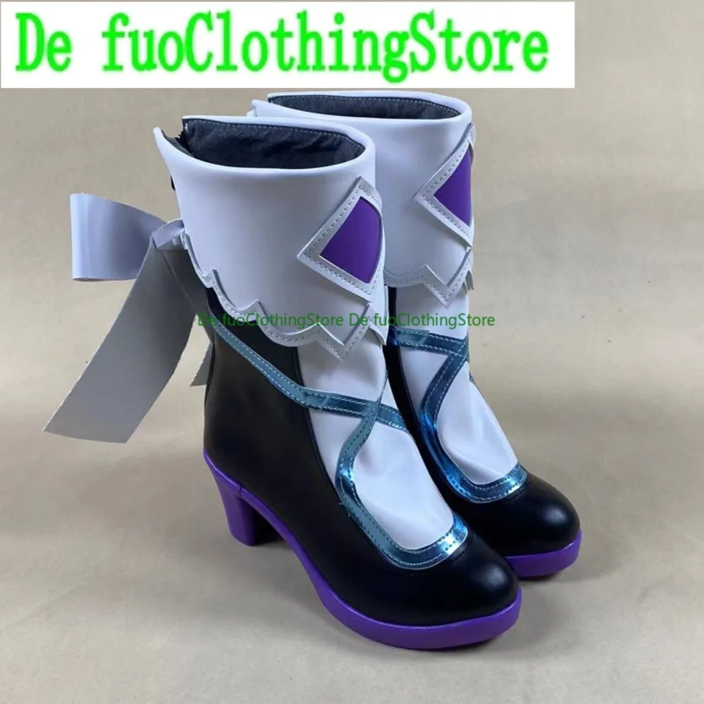 

DefuoClothing Honor Of Kings Doria & Xiao Qiao Cosplay Shoes Anime Game Role-playing Halloween Costumes Props Shoes Boots