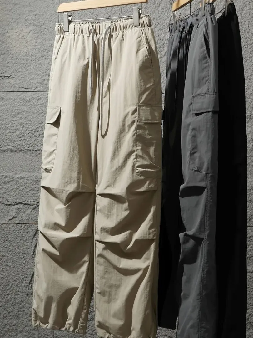 

Зимние пуховые брюки 90 Du для работы, антистатические, ветрозащитные, с открытым низом, для пар, молодежные, повседневные, верхняя одежда