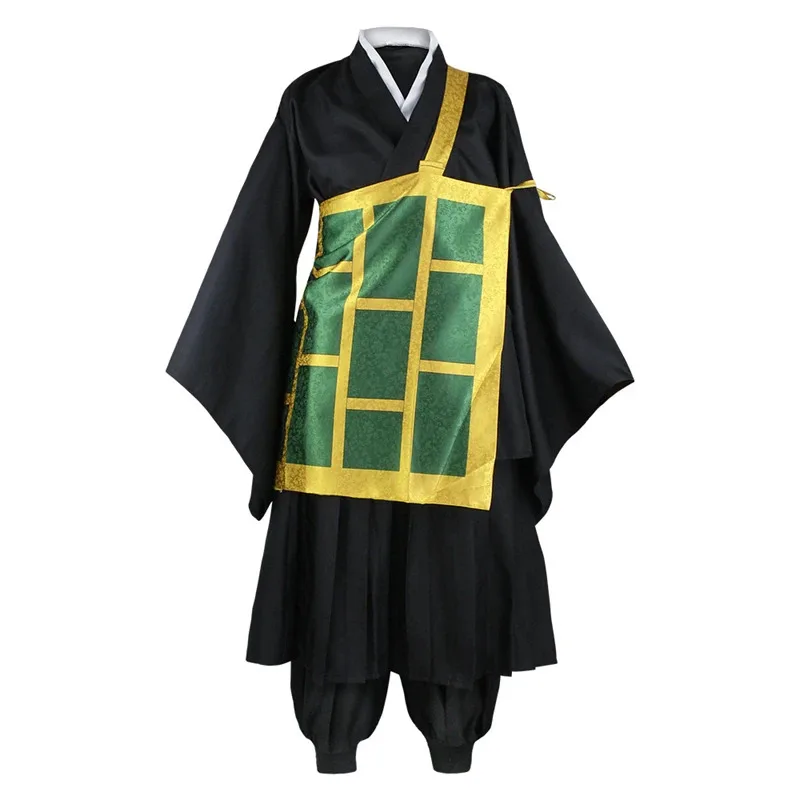 Bear's Den Anime Jujutsu Kaisen Geto Suguru Cosplay Costume Kimono Black Blue Japanese Uniform Halloween Christmas Par New 2025