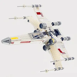 Galaxy-Space-Plane astronave Poe starship Fighters Battle Aircraft Model Building Blocks mattoni regalo ragazzi Set Kid