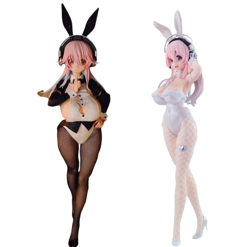 

In Stock Bunnies Figure Super Sonico Anime Cartoon Figure Pvc Collection Model Collection Toys Birthday Gifts