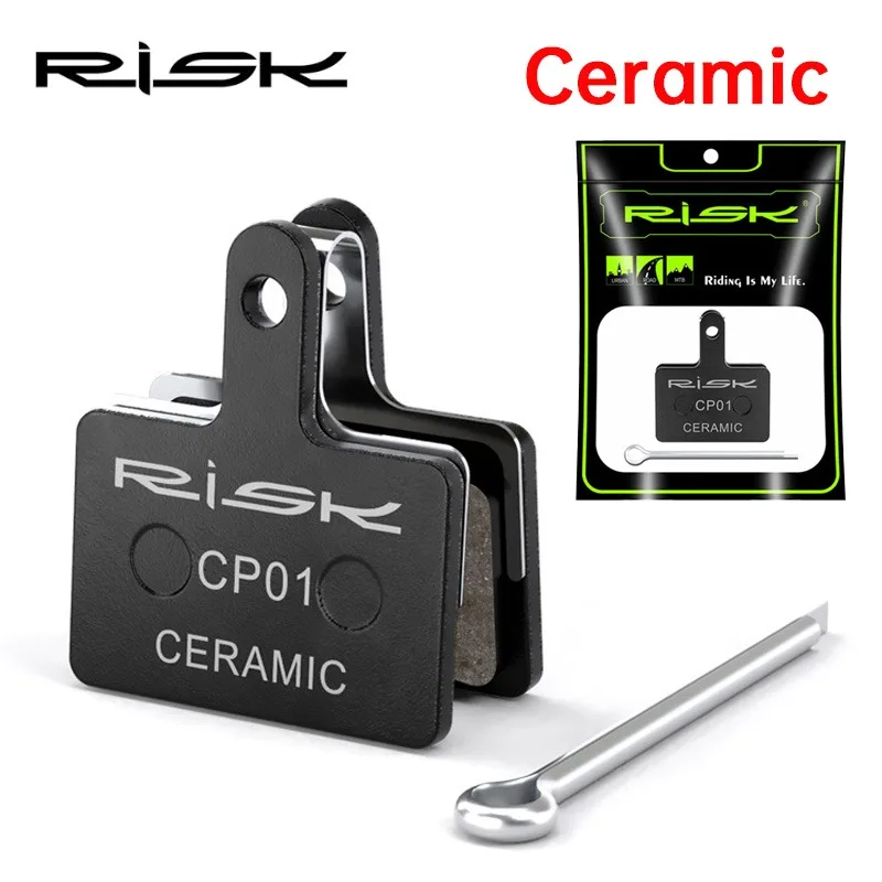 RISK Keramik-Bremsbeläge MTB Rennrad Elektroroller Hydraulische Scheibenbremsbeläge für Shimano M315 M355 M375 M395 M416 M515
