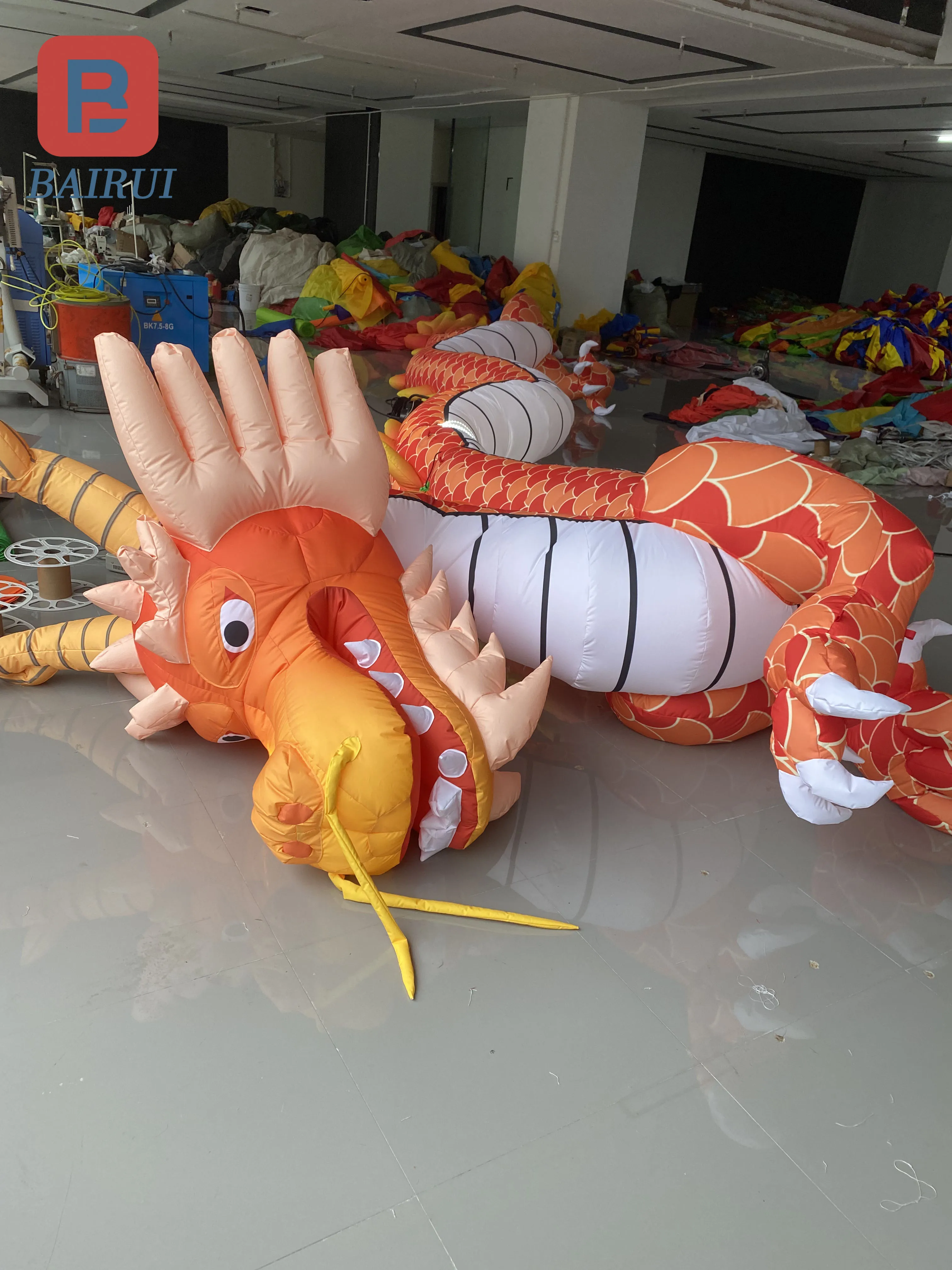 Cartoon Inflatable Dragon Year Mascot Air Model Chinese Dragon New Year Zodiac outdoor commercial decoration props