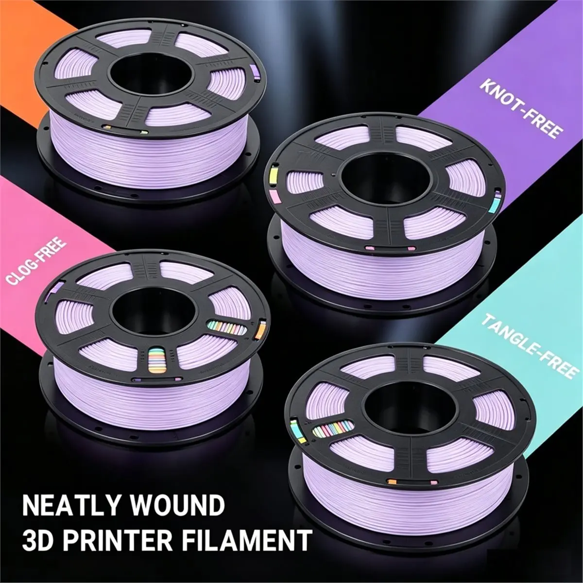 1.75mm Matte Texture PLA+ 3D Printer Filament High Speed Printing Consumables Special Designed for 3D Printers