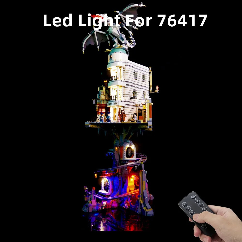 LED Light UP Lit For 76417 Building Blocks (No Model Bricks)