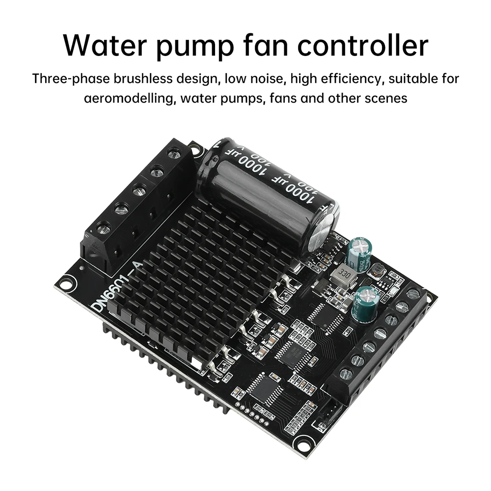 DC-Bürstenloser-Motor-Treiber 6-72V 15A Digitalanzeige ESC für Flugzeug-Wasserpumpen-Lüfter-Controller Vorwärts-Rückwärts-Dreiphasen – Detail 6