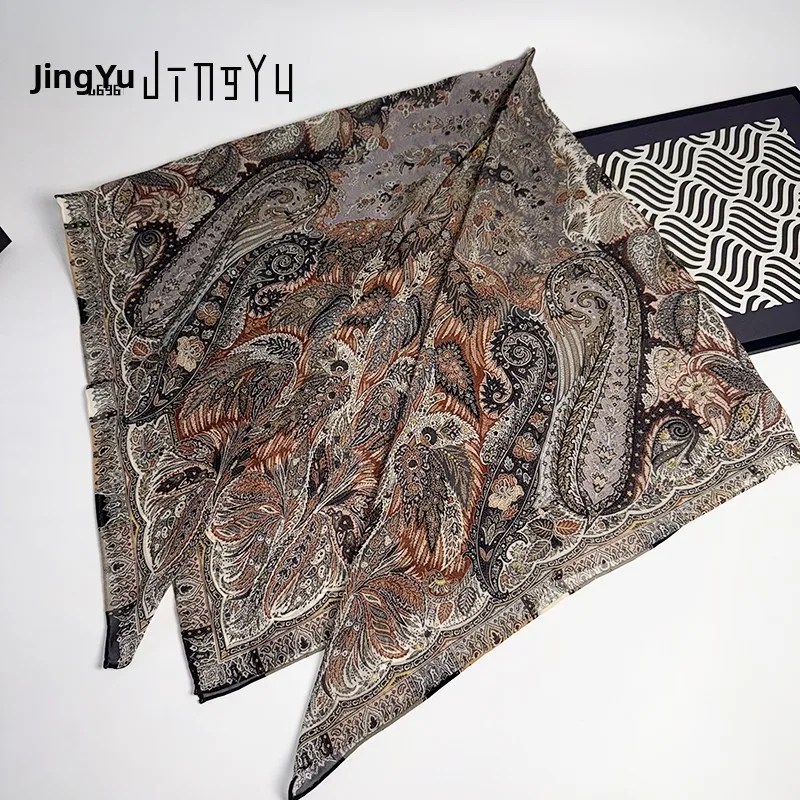 faionable-jiangyuan-silk-scarf-women's-silk-georgette-large-square-scarf-sli-versatile-08cm-spring-autumn