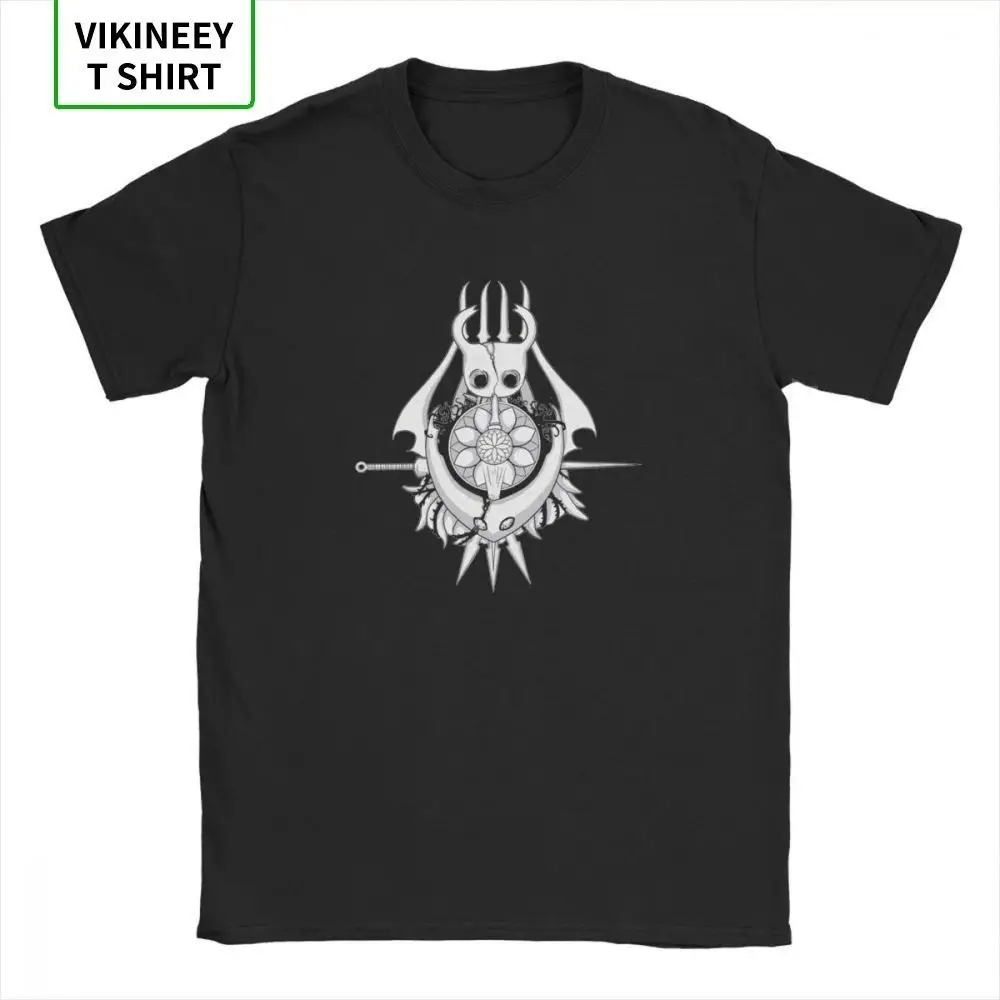 Humor Hollow Knight Men's T-Shirt 100% Cotton One-Neck Design Size S Fashionable Casual Wear for Men