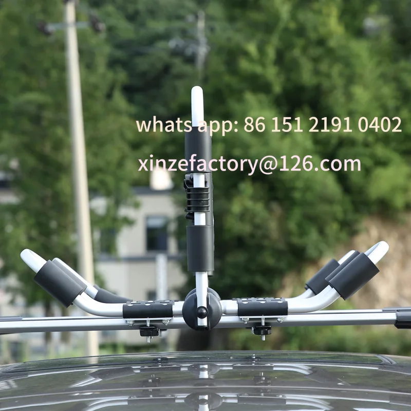 

Adjustable folding kayak roof frame removable