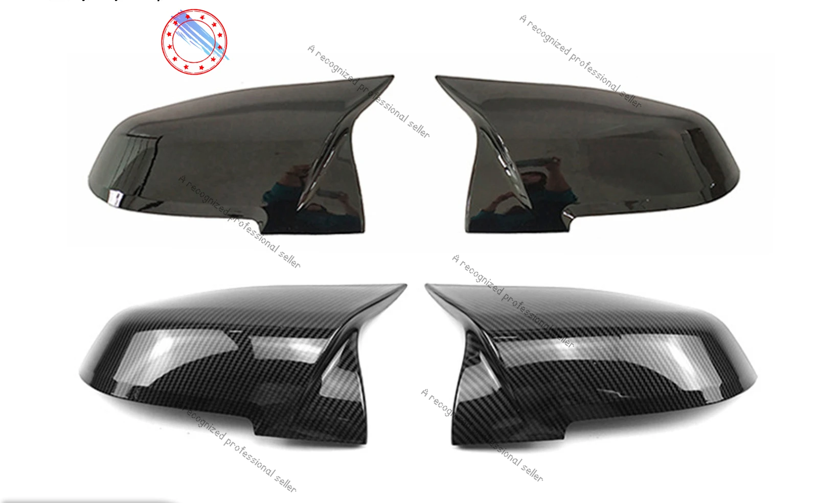 

Suitable for BMW BMW 3 Series F30F35 horn rearview mirror case M3 rearview mirror cover Reflector cover