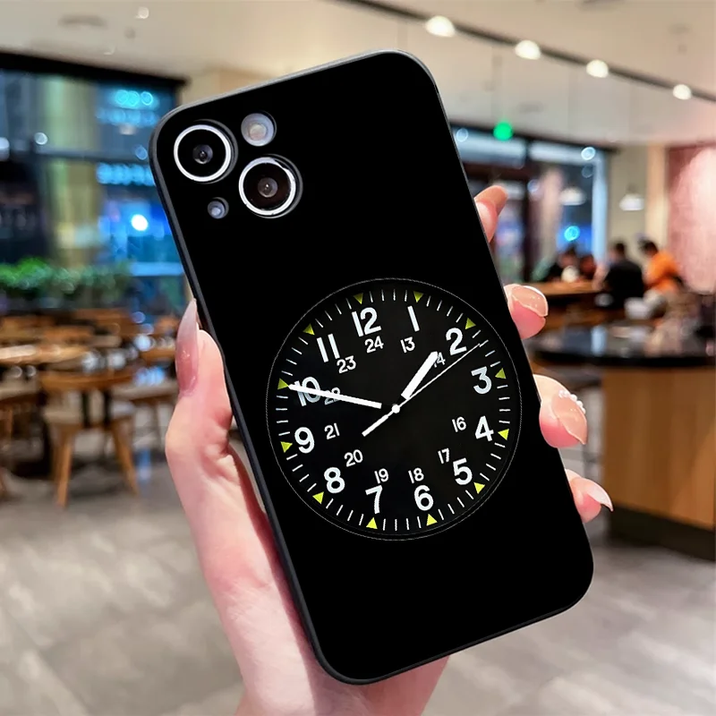 Retro Math Clock Pattern 2D Printing Phone Case for Huawei Nova 15 13 12 11 Pro 10 SE P60 P40 P20 Mate 40 60 70 Pro+ Soft Cover - view 5