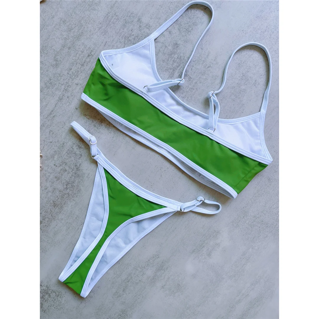 Sexy Extrem String Mini Micro Tanga Bikini Damen Badeanzug Frauen Bademode Zweiteiliger Bikini-Set Badeanzug Schwimmanzug V8248 – Detail 15