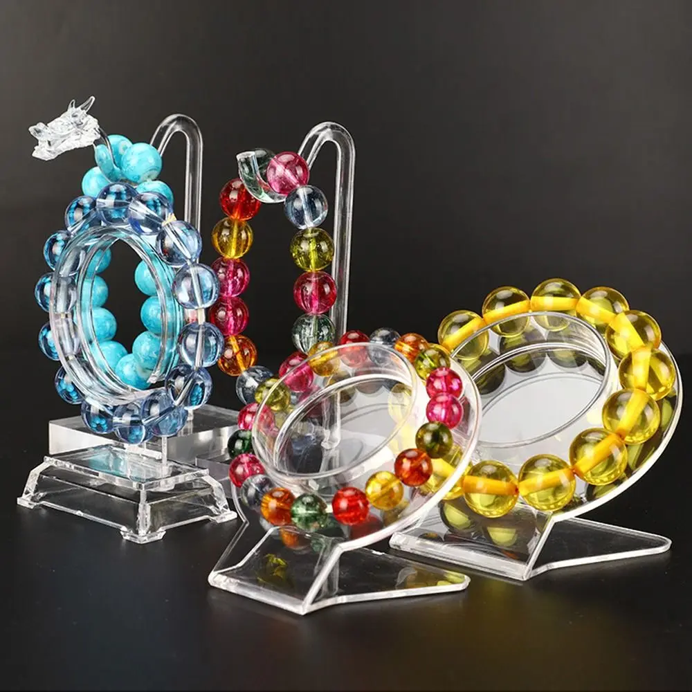 Fashion Acrylic Bracelet Display Rack Creative Clear Display Props Convenient Storage Stand