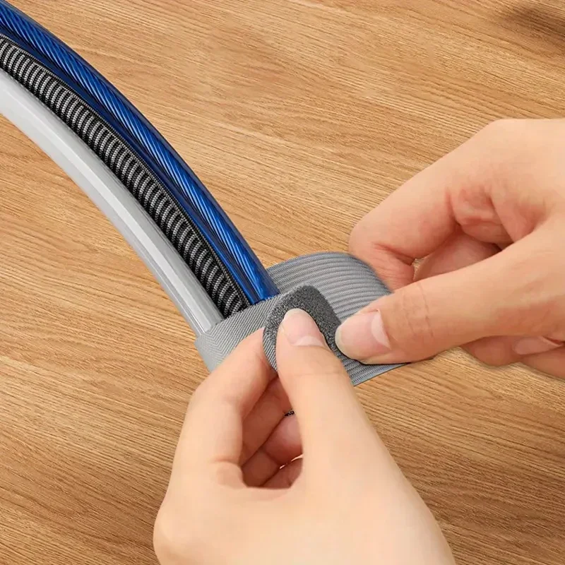 

Reusable Cable Ties Fastening Wire Organizer Cord Rope Holder Self Adhesive Adjustable Cord Organizer Straps Desk Management