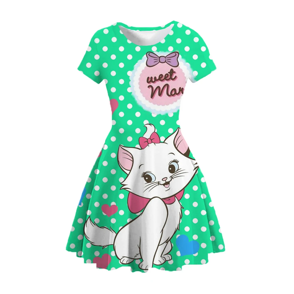 

Disney's Noble Mary Cat Girl Dress Girl Casual Dress Girl Cosplay Dress Teen girls 4-14 years old girl dress