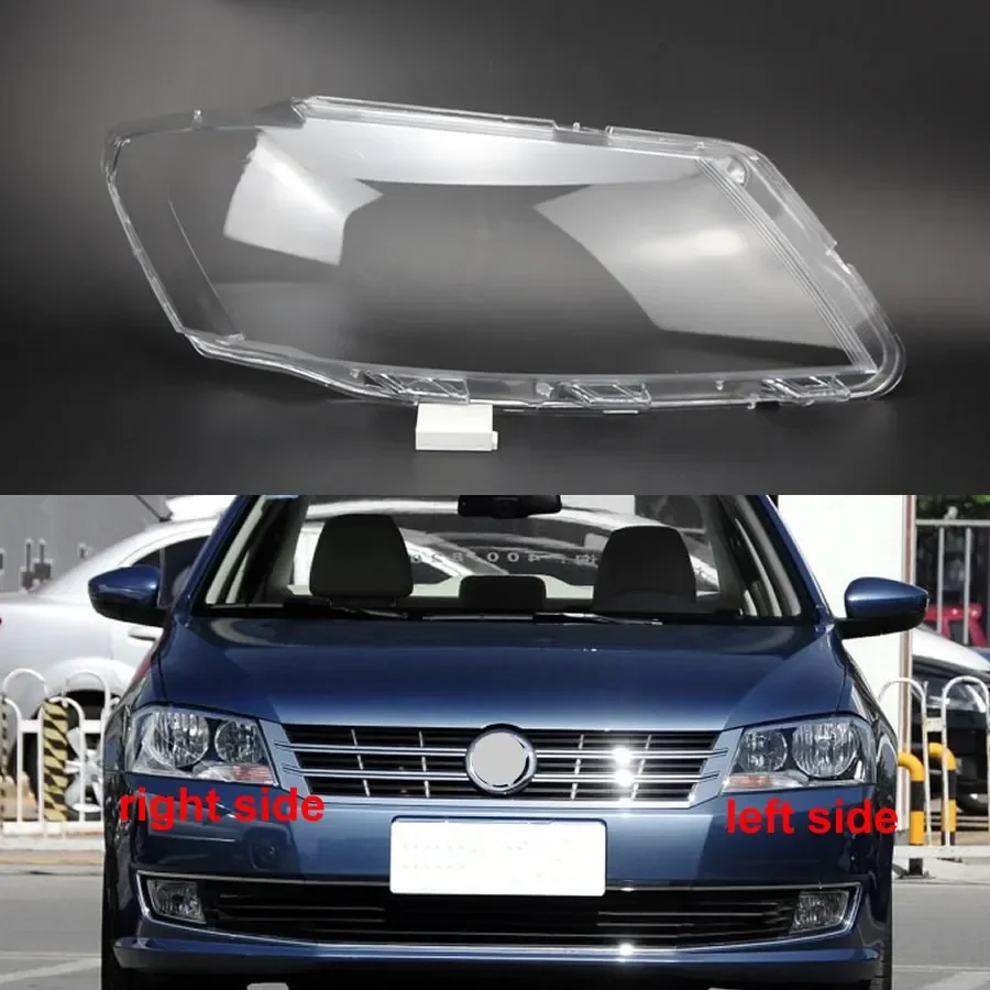 

For Volkswagen VW Lavida 2012 2013 2014 Front Headlamp Cover Transparent Headlight Shell Plexiglass Replace Original Lampshade