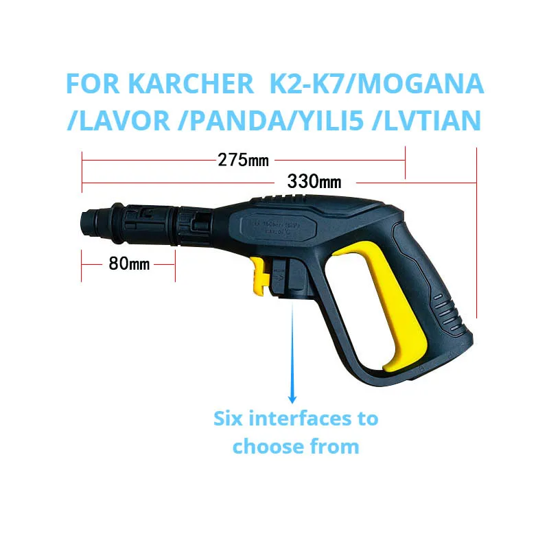 Imagem -05 - Arruela o para Karcher k Mogana Lavor Panda Yili5 Lvtian Limpeza de Lavagem de Carro Pistola de Substituição Pulverizador de Água de Alta Pressã