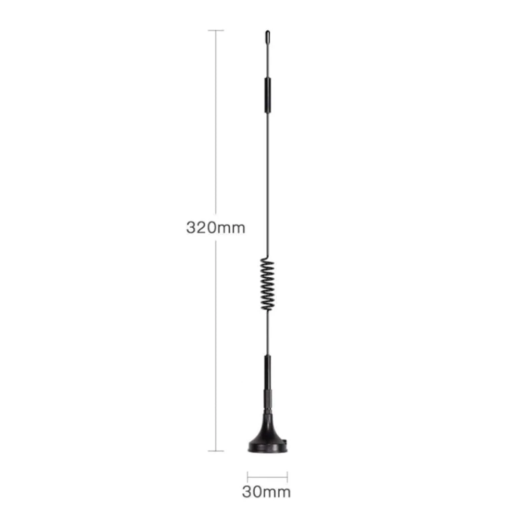 Antenna WiFi Hotspot 2CPS LTE 4G-Base magnetica Antenna a ventosa 2.4g Cavo 700-2700 MHz da 12,5 piedi