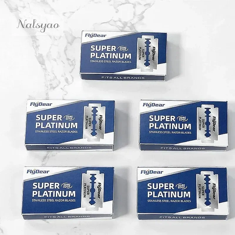 Bestseller Stainless Steel Double-Sided Safety Razor Blade Old-Fashioned Manual Barber Hairdressing Tool