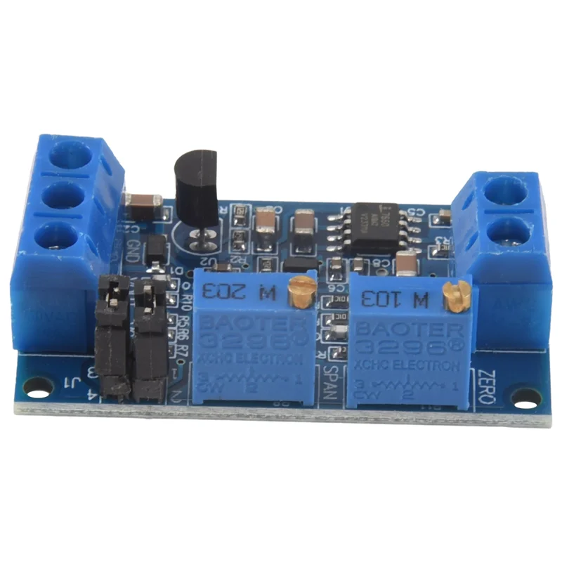 Suitable Current To Voltage Module 0/4-20Ma To 0-3.3V 5V 10V Voltage Transmitter S08 Drop Ship