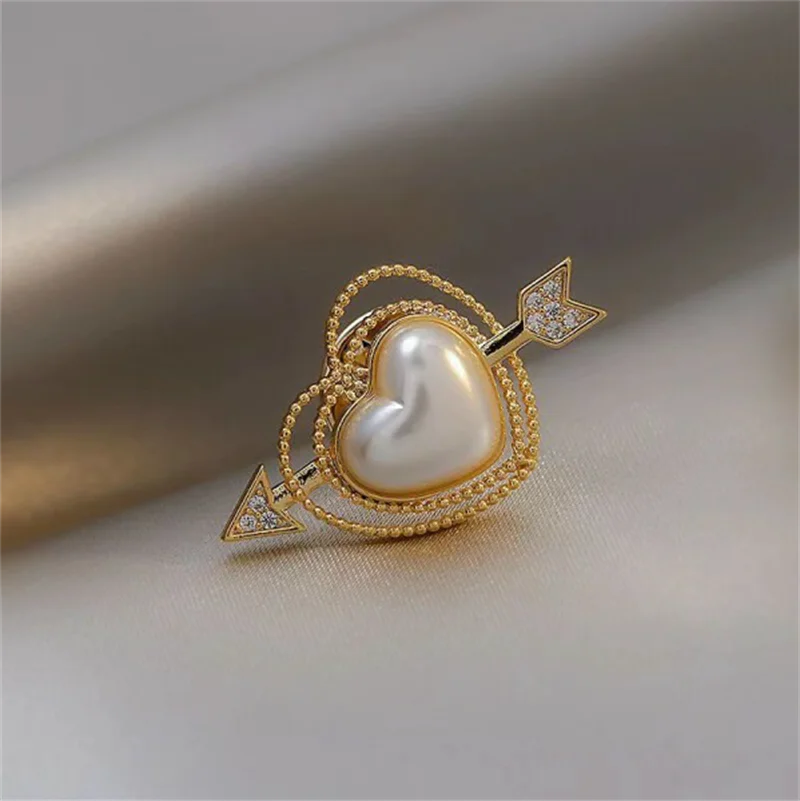 Shining Crystal Flower Brooches For Women Colorful Brooch Fixed Clothes Lapel Pins Sweater Coat Clothing Clothing Accessories