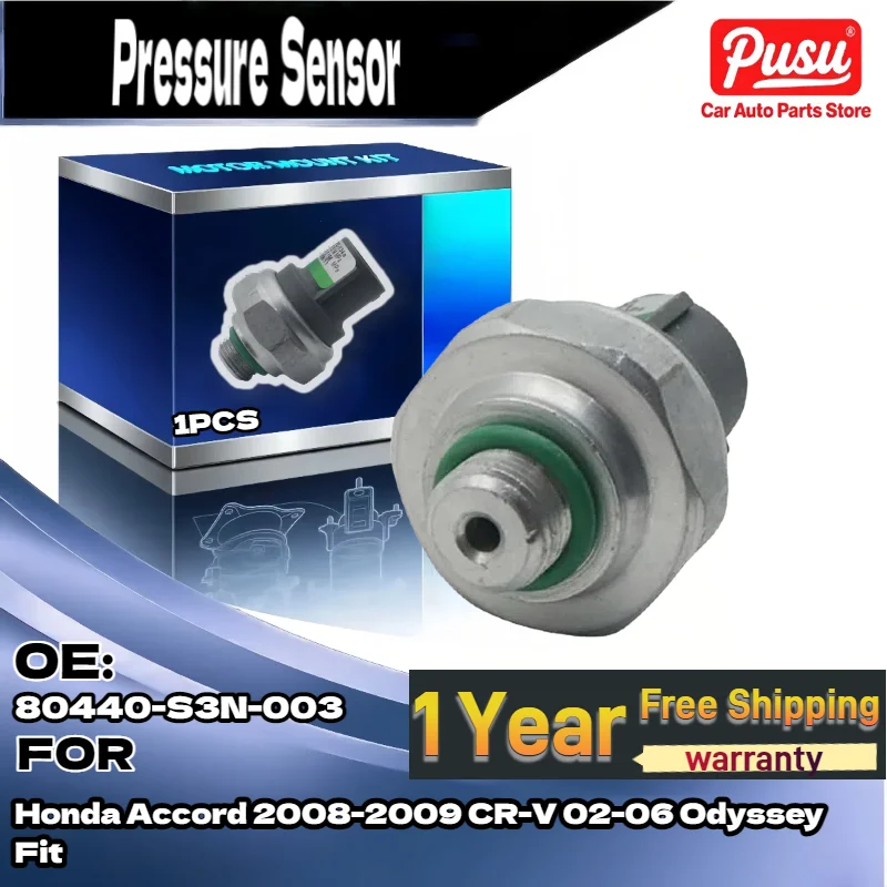 

Auto Binary Pressure Switch 80440-S3N-003 for Honda Accord 2008-2009 CR-V 2002-2006 Odyssey Fit
