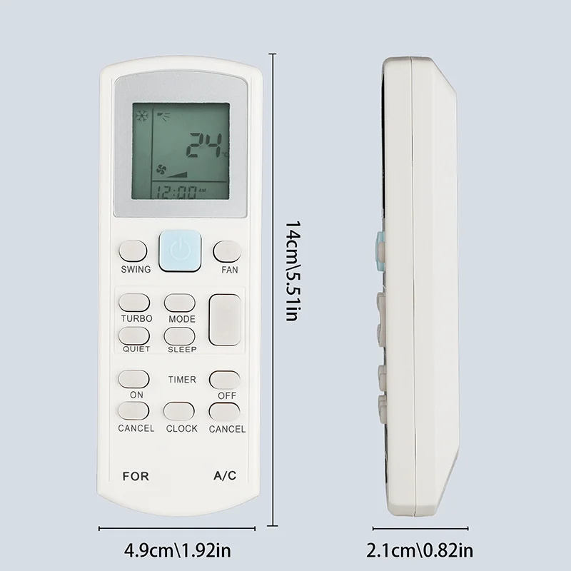 ECGS02 APGS02 For Daikin Acson A/C Remote Control Compatible With Daikin Acson Air Conditioner Replacement Controller