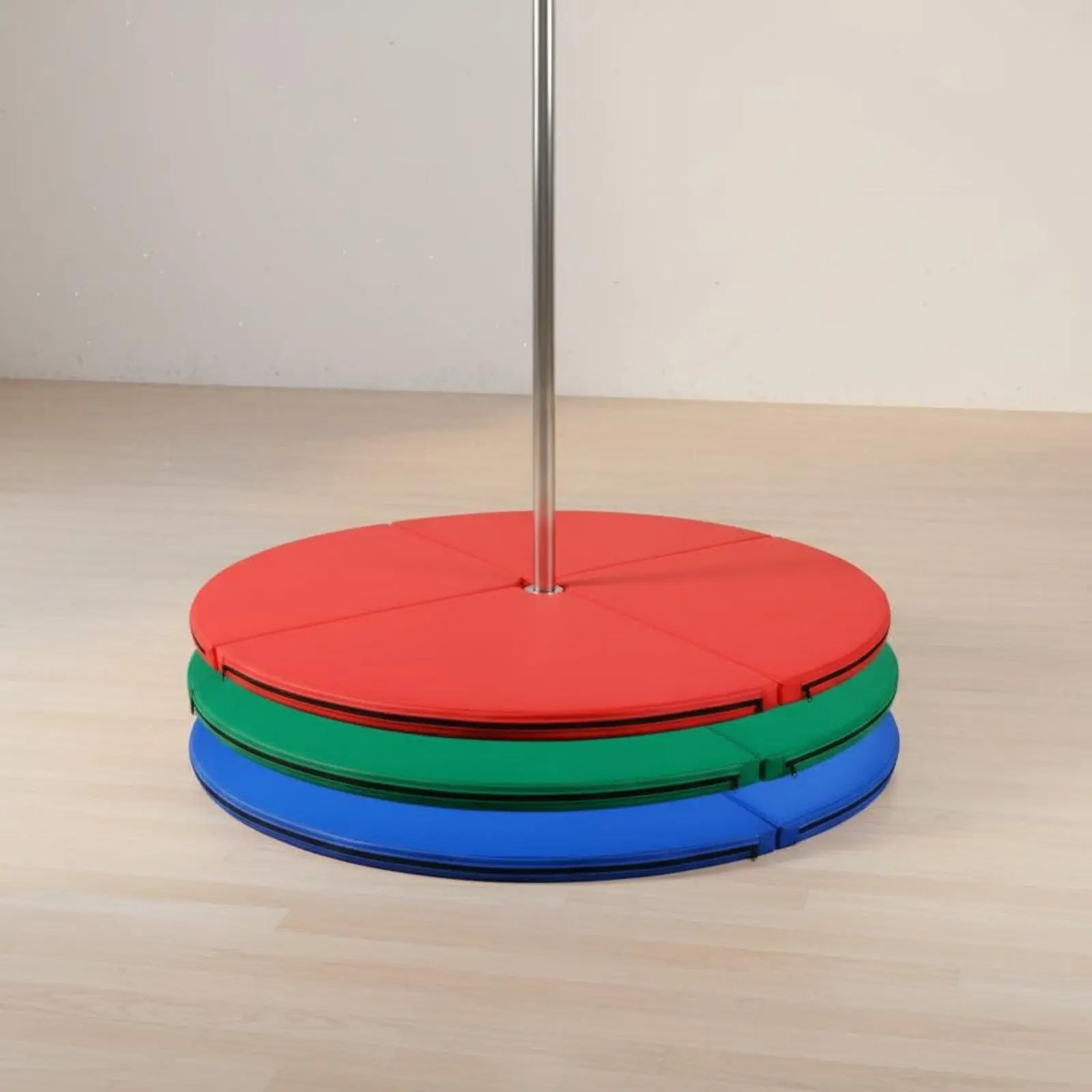 Folding Gymnastics Practice Pad Impact Absorbing Fitness Mat Workout Mattress for Stretching and Balance Routines view 4