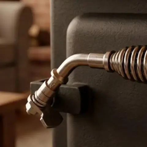 Heavy Spring Handle For Fireplace & Stove Doors - 195mm Stainless Steel, Easily Install, Replacement Handle Parts