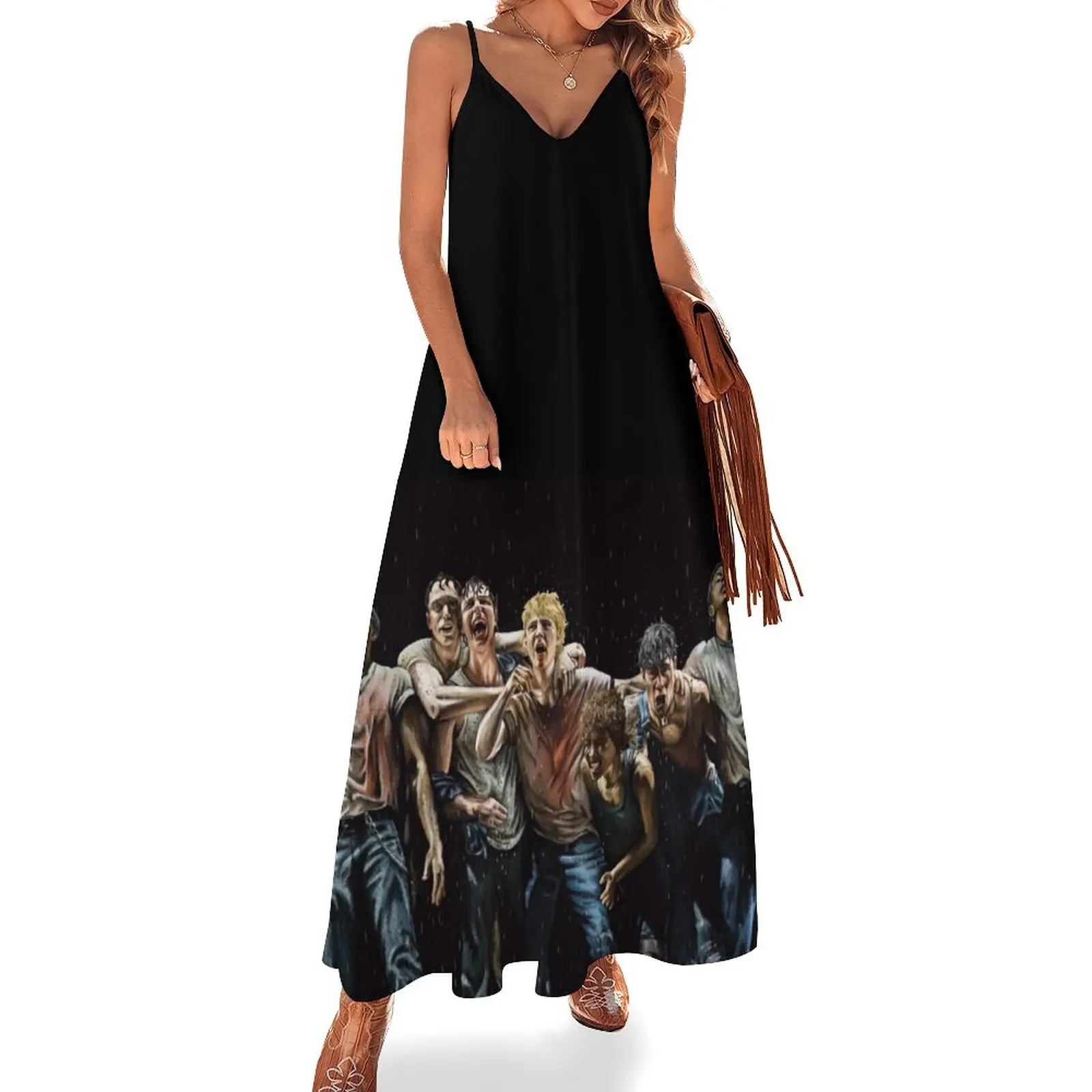 

Outsiders Rumble Sleeveless Dress dress for women summer Clothing female