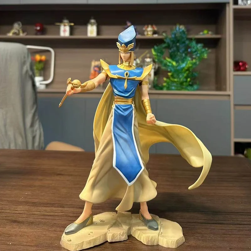 Yu-Gi-Oh Actionfigur Seto Kaiba Priester PVC Sammlerfigur Desktop-Display Heimdekoration für Anime-Sammler