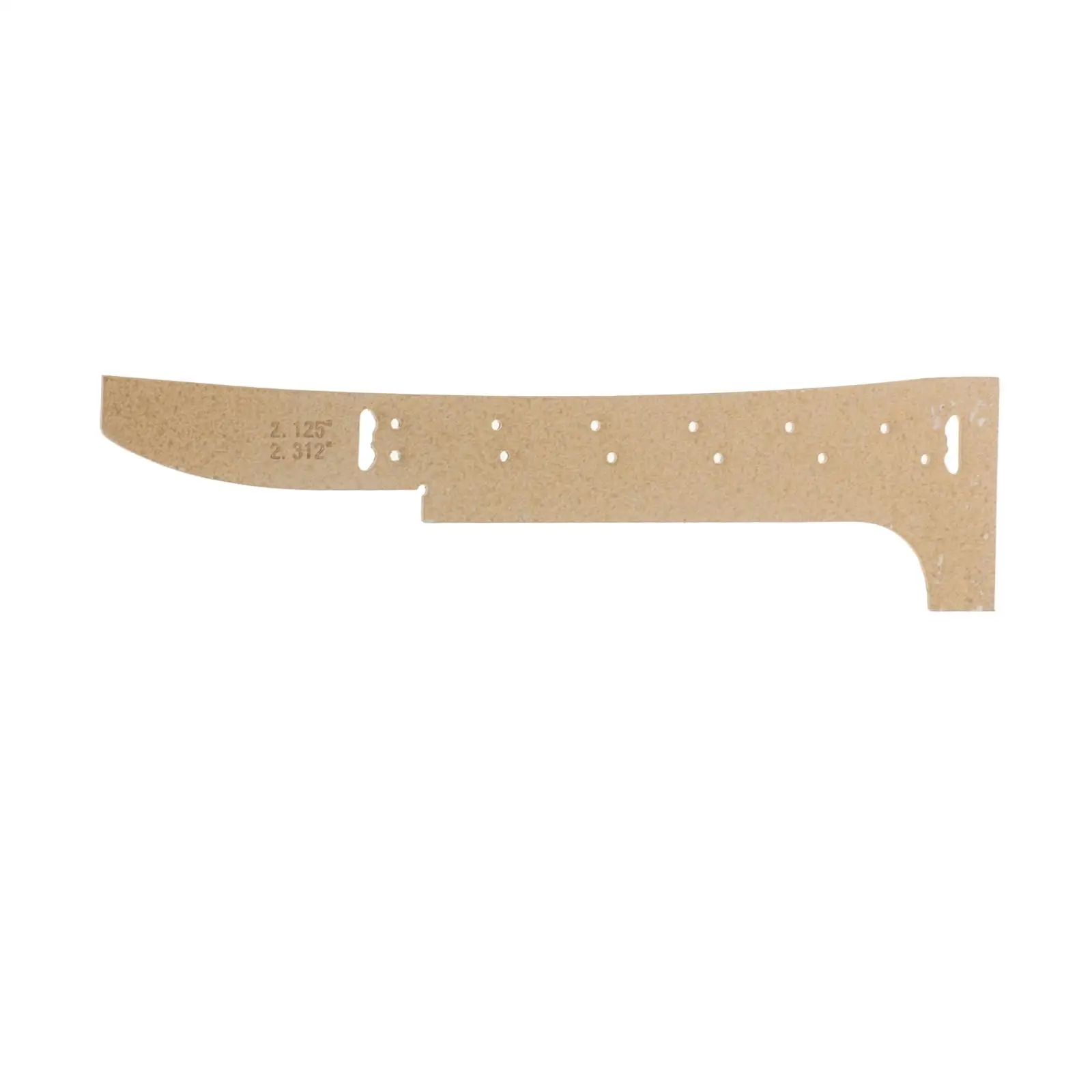 Notched Guitar Luthiers Tool Fretboards Ruler for Musical Instrument Guitar