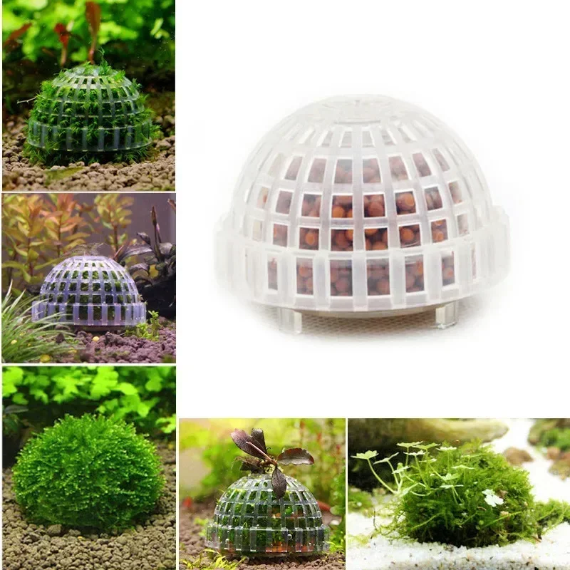 5*2.8cm Natural Mineral Aquatic Bio Moss Ball Aquarium Crystal Red Shrimp House Fish Tank Decoration Mineral Balls