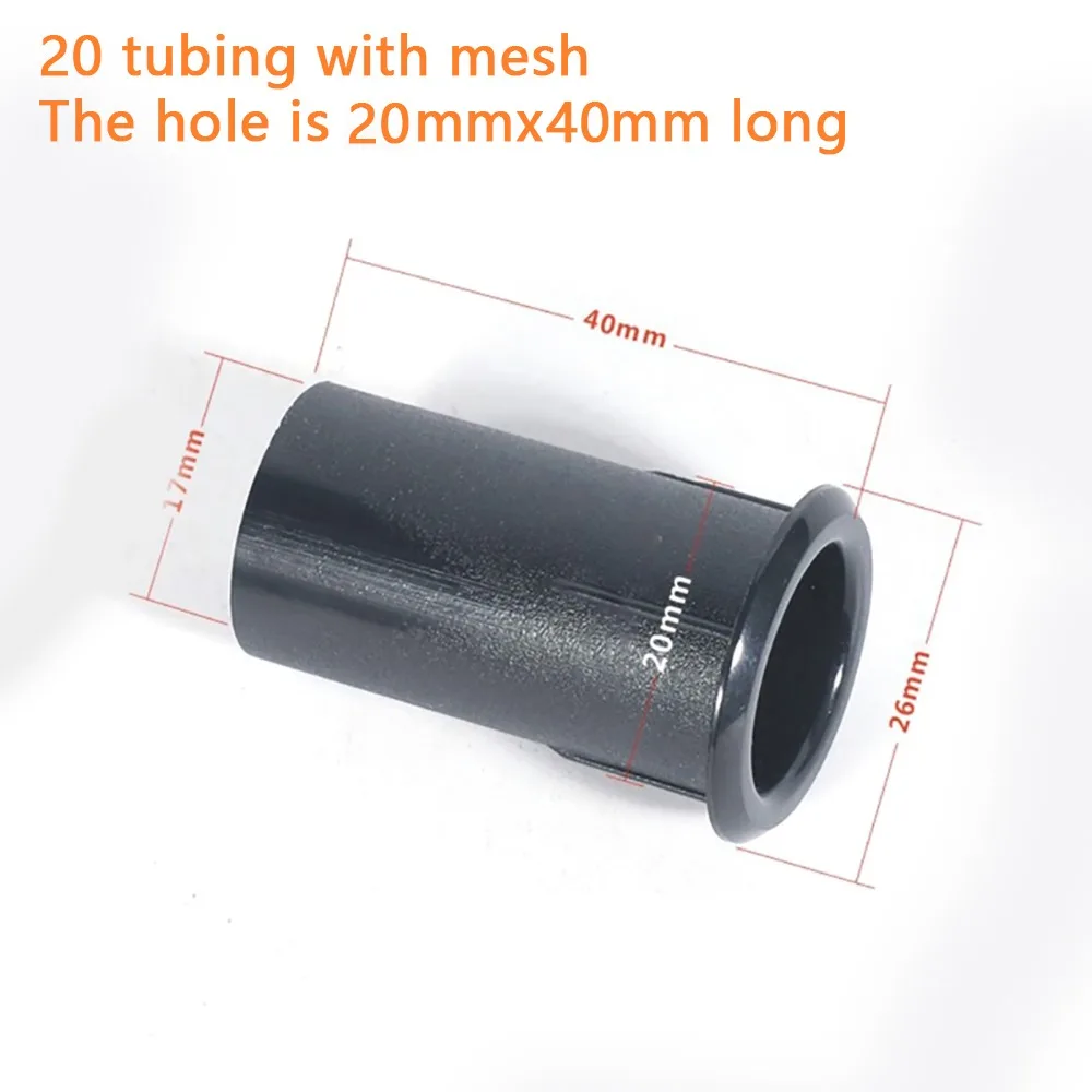 1Pcs New Vent Speaker Port Tube Plastic Bass Reflexes Inverted Tube Guide Tube Speaker Accessory