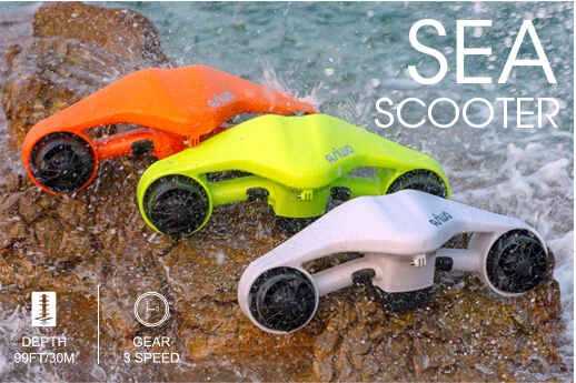 CAMORO 126Wh 30Mins Hybrid Underwater Wakeboard Dual Motor Compatible Action Camera,swimming Pool Scuba Diving For Kids/Adults