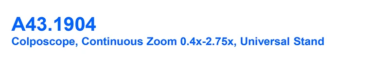 OPTO-EDU A43.1904 ulus ous Zoom 0.4x-2.75x Support universel