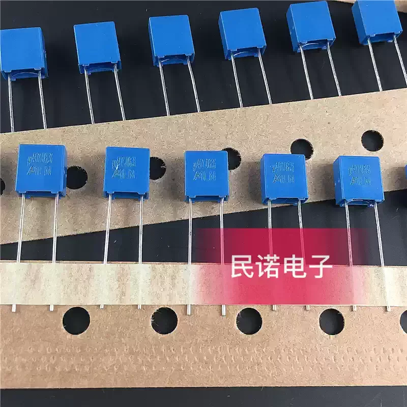 10-100pcs brand new EPCOS calibrated film capacitor 63V 0.47UF 63V 474 47NF pin spacing 5mm ribbon