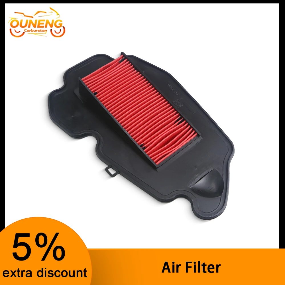 Filtro de Aire para Motor de Motocicleta HONDA RX125 RX 125 Elite125 Elite 125 17210-K80-C00, Repuestos para Moto