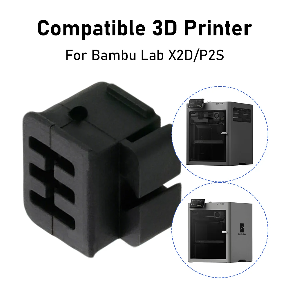 Düsen-Wischpad für Bambu Lab X2D / P2S 3D-Drucker Reinigungspad Silikon-Reinigungsteile – Detail 4