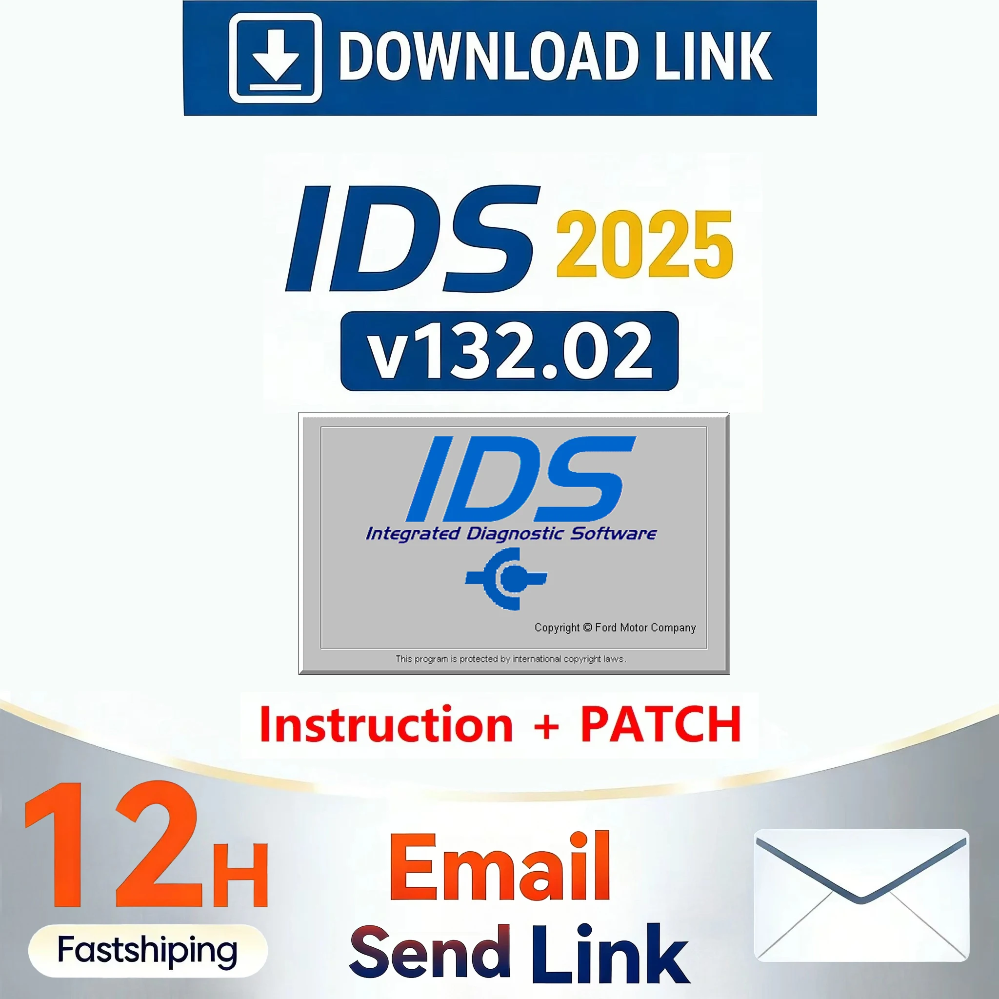 2026 NEU IDS-V132 IDS 132 Für For-d VCMII OBD2 Scanner Diagnosetools mit Autroniq A100, A200 Ford VCM III Software herunterladen