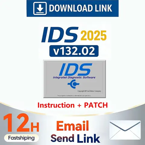 2026 NEW IDS-V132 IDS 132 For For-d VCMII OBD2 Scanner Diagnostic Tools with Autroniq A100, A200 Ford VCM III Software download