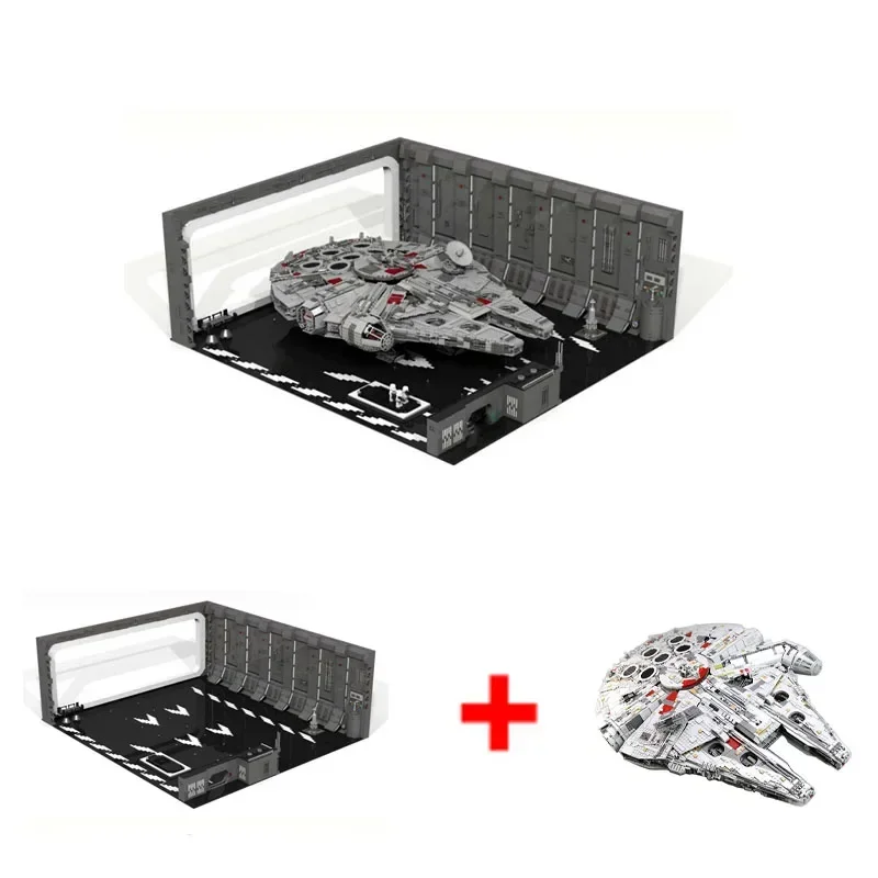 

MOC-0631Classic Movie Series Space Docking Area Building Blocks Model7805PartsMOC CreativeBoys Kids Birthday Building Blocks Toy