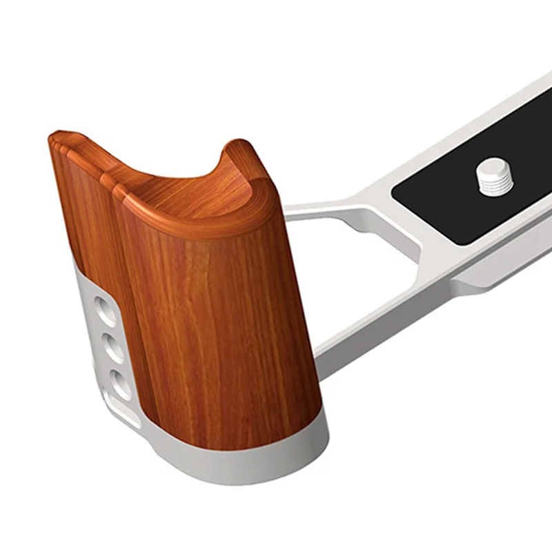 ELEC-كاميرا L-شكل قوس لوحة مقبض خشبي قوس لنيكون ZF كاميرا قاعدة لوحة كاميرا ترايبود التصوير قوس